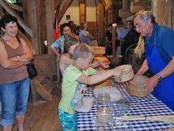 Im Freilichtmuseum Furthmühle war Mitmachen angesagt.