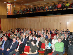 Enormes Interesse herrschte am 19. Mai in St. Georgen im Attergau beim Vortrag "RÖMER, überall Römer"