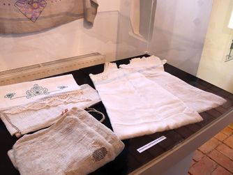 Einblick in die Ausstellung: "Spinnst Du?" Von der Faser bis zum Faden