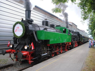 Die Museumsbahn ist im Dampfbetrieb!