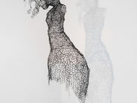 Francesca Romana Pinzari, Chimera 03, 2013, Rosshaar auf Metallstruktur