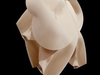 Sissa Micheli, The Infinite Fold XI- An Homage to Abstraction, 2023, Pigementdruck
