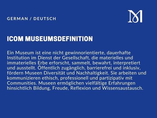 ICOM Museumsdefinition