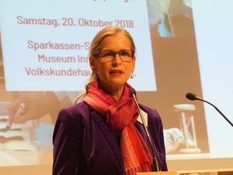 Dr. Sieglinde Frohmann, Museumsleiterin und Gastgeberin des Museumstages