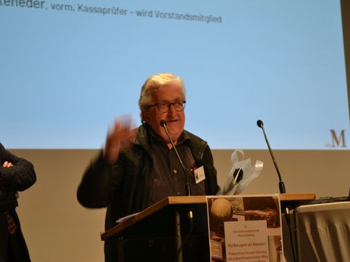 Udo Wiesinger formuliert seine Wünsche für die Zukunft der oö. Museumslandschat