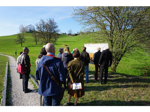 Den Abschluss des Tages bildete eine Wanderung am Pferdeeisenbahn-Wanderweg von Engelhof nach Gmunden