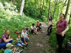 Claudia Edermayer und ihre märchenhaften Naturerzählungen kamen bei den Besuchern gut an.