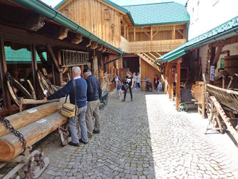 Der Tag der offenen Tür im Museum für Heimat und Gewerbe in Königswiesen stand unter dem Motto "Mobilität und Kommunikation anno dazumal".