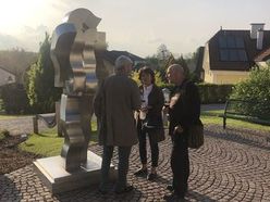 Erwin Reiter | Großskulptur | Vogelgottheit II | Die Skulptur ist erstmalig in Aspach bei der Sonderausstellung im Daringer Kunstmuseum zu sehen.