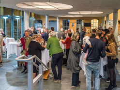 Zum Ausklang lud die Akademie der Volkskultur zu einem Buffet ein.