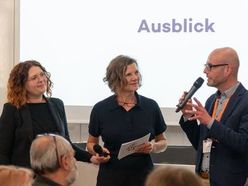 Modereriert wurde der Workshop von Claudia Em (Verein füruns), Petra Pongratz (Verein füruns) und Klaus Landa (Verbund OÖ Museen). 
