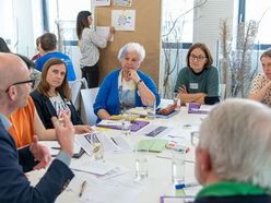 Der Workshop bot Raum für einen interessanten Austausch zwischen Freiwilligenorganisationen aus dem Kultur- und Sozialbereich.