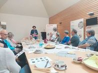 Zum gemeinsamen Frühstück und einem Vortrag im Rahmen der Reihe "Diese Weiber!" mit Dr. Christine Haiden lud das Evangelische Museum Oberösterreich ein.