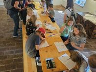 Auch ein Rätselquiz rund um die aktuelle Ausstellung gab es im Bauernmöbelmuseum zu lösen.