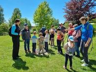 Zur begleiteten Wanderung am Rundwanderweg sinnenreich lud das Team der VILLA sinnenreich ein.