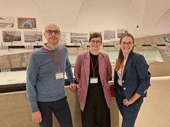 Klaus Landa, Katharina Pree und Sarah Schobesberger