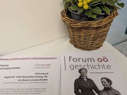 Auch über das forum oö geschichte und die ARGE Regional- und Heimatforschung informieren wir gerne!