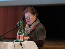 Bericht der Kassierin Rosi Pfeiffer im Rahmen der Generalversammlung.