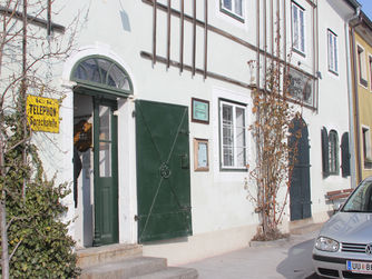 Außenansicht des Krämereimuseums Gerstlhaus in Schenkenfelden