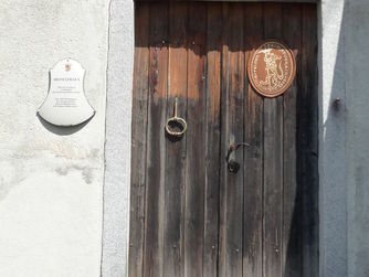 Der Eingang des Heimathauses Neufelden