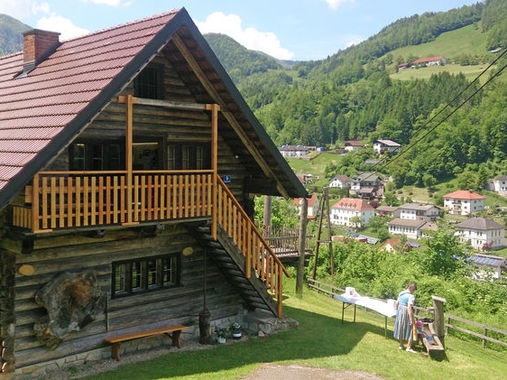 Die "Wallerhütte", in der das Holzknecht Museum Reichraming untergebracht ist, war einst der Punkt allabendlicher Einkehr und in den Wintermonaten zweite Heimat der Holzknechte