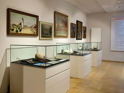 Blick in die Dauerausstellung zur Stadtgeschichte im Heimathaus-Stadtmuseum Perg