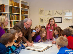 Blick in die Bibliothek im Heimathaus-Stadtmuseum Perg