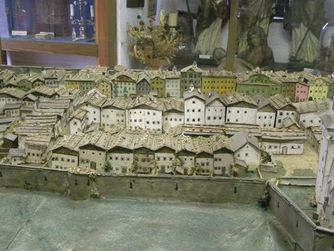 Modell des Marktes Haslach im Heimathaus im Alten Turm in Haslach