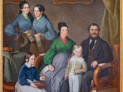 Familie Caspar Zeitlinger - Ölgemälde