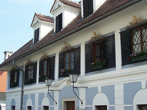 Blick auf das Herrenhaus, OÖ. Sensenschmiedemuseum Micheldorf