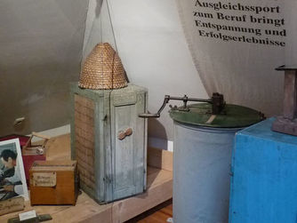 Blick in das Bienenmuseum in Zwettl an der Rodl