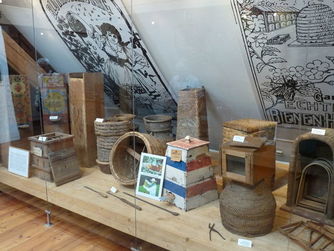 Blick in das Bienenmuseum in Zwettl an der Rodl