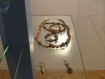 Schmuck aus dem Gräberfeld, Heimatmuseum Schwanenstadt