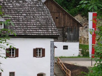 Blick auf das Erlebnismuseum Anzenaumühle