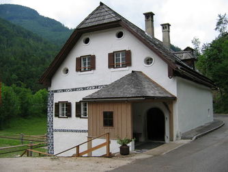 Eingangsbereich des Erlebnismuseum Anzenaumühle