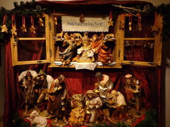 Detail aus dem Weihnachtsmuseum in Weitersfelden