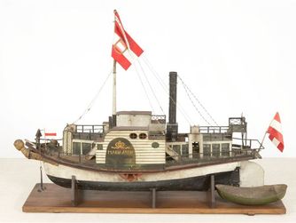 Modell der "Maria Anna" im OÖ. Schifffahrtsmuseum Grein