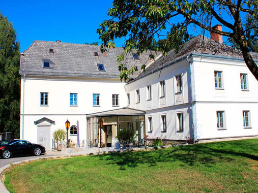 Das Kulturzentrum Sturmmühle in Saxen beherbergt auch das Mühlenmuseum.