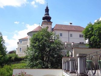 Außenansicht von Schloss Weinberg