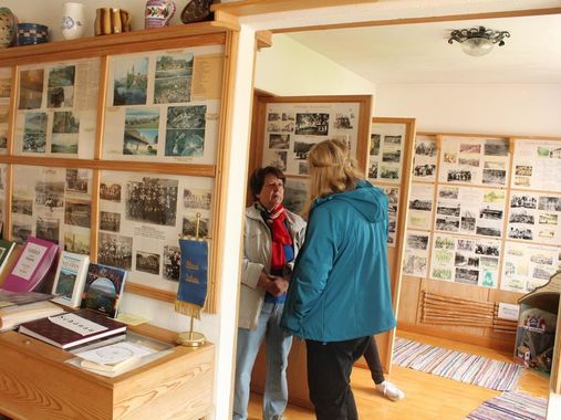 Blick in die Heimatstube der vertriebenen Böhmerwäldler in Klaffer am Hochficht