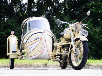 Exponat aus dem Motorradmuseum Vorchdorf