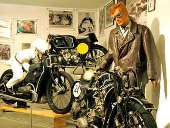 Blick in das Motorradmuseum Vorchdorf