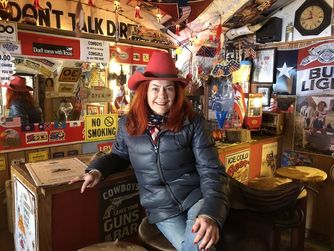Blick in das Cowboy Museum Fatsy