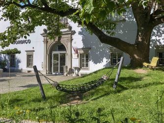 Grüne Stadtoase: Der Nordico Vorplatz.