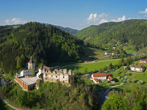 Luftaufnahme Burg Reichenstein