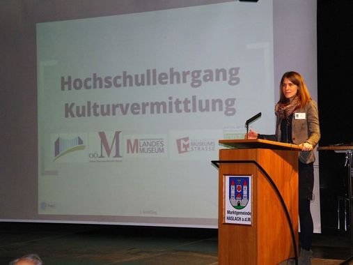 Präsentation des Hochschullehrgangs Kulturvermittlung