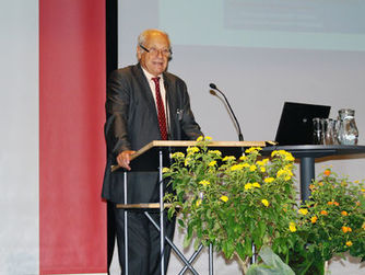 Begrüßung der Tagungsteilnehmer durch o. Univ. Prof. Dr. Roman Sandgruber