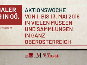 Banner - Internationaler Museumstag in OÖ.