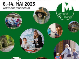 Sujet hoch | Aktionswoche INTERNATIONALER MUSEUMSTAG IN OÖ. | 6. bis 14. Mai 2023