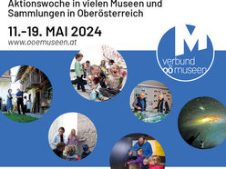 Sujet Instagram| Aktionswoche INTERNATIONALER MUSEUMSTAG IN OÖ. | 11. bis 19. Mai 2024